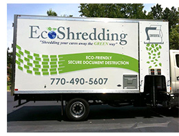 Ecoshredding Truck