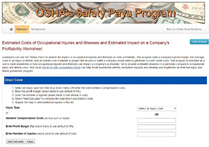 OSHA Safety Pays Program